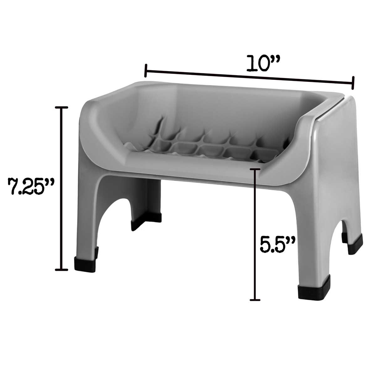 Binge Blocker (Slow Dog Feeder) Set : Fluff Trough - Dog Feeding Troughs, Dog Bowls &amp; Accessories